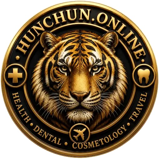 Логотип HUNCHUN.ONLINE — медицинский туризм в Хуньчуне, Китай