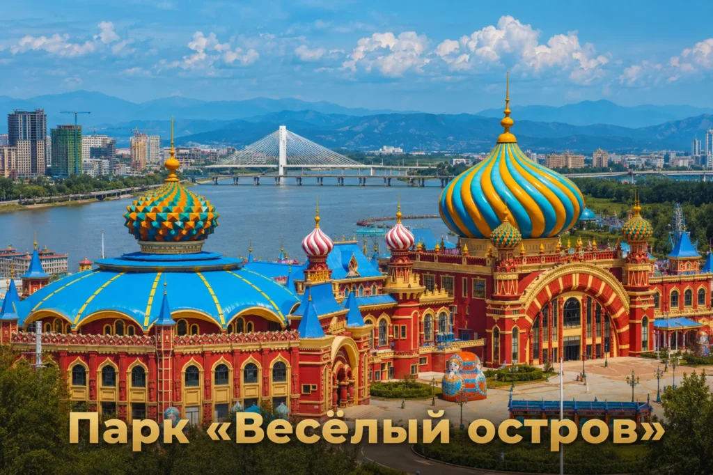 Парк «Весёлый остров» — семейная экскурсия из Хуньчуня
