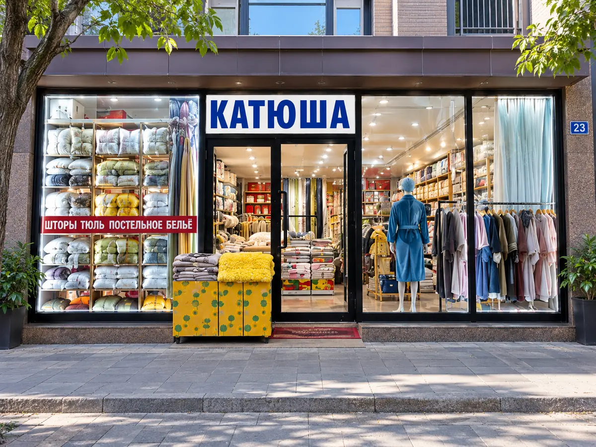 Магазин штор и текстиля Катюша в Хуньчуне